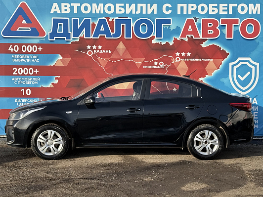 Kia Rio Luxe, 2017 года, пробег 128000 км