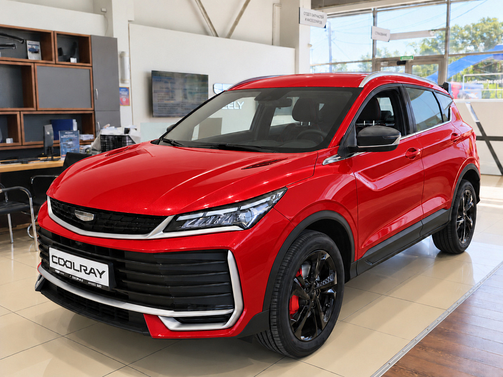 Geely Coolray Спорт, красный