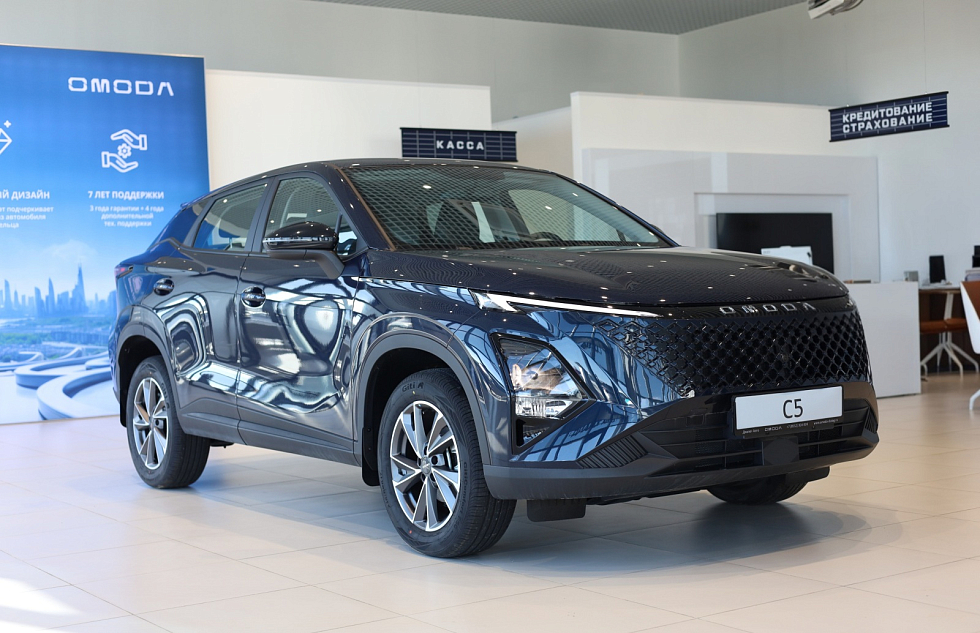 Omoda C5 Драйв (2025), синий