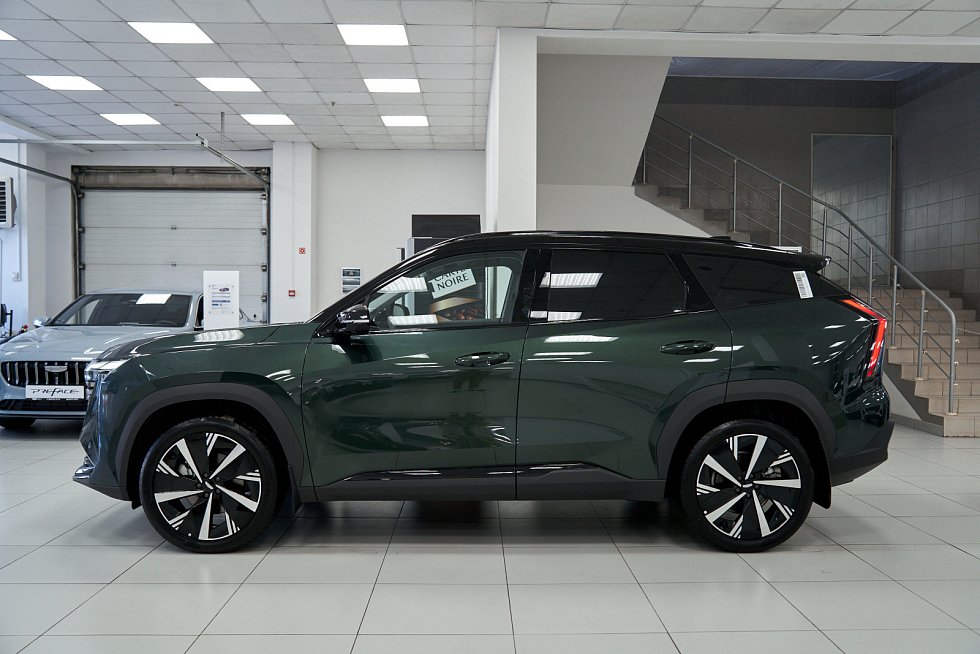 Geely Atlas Флагман, зеленый