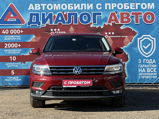 Volkswagen Tiguan Exclusive, 2017 года, пробег 127884 км