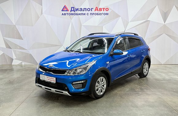 Kia Rio Luxe, 2018 года, пробег 154595 км