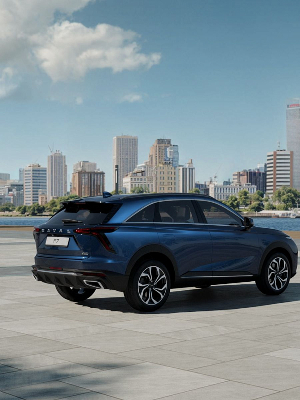 Haval F7 Техно, синий