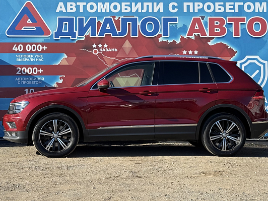Volkswagen Tiguan Exclusive, 2017 года, пробег 127884 км