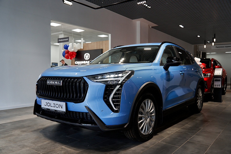 Haval Jolion Премиум, голубой