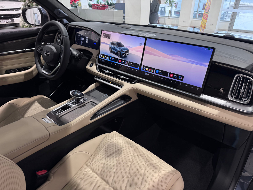 Geely Monjaro Flagship, серый