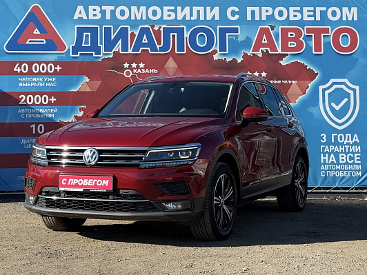 Volkswagen Tiguan Exclusive, 2017 года, пробег 127884 км
