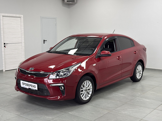 Kia Rio, 2019 года, пробег 91000 км
