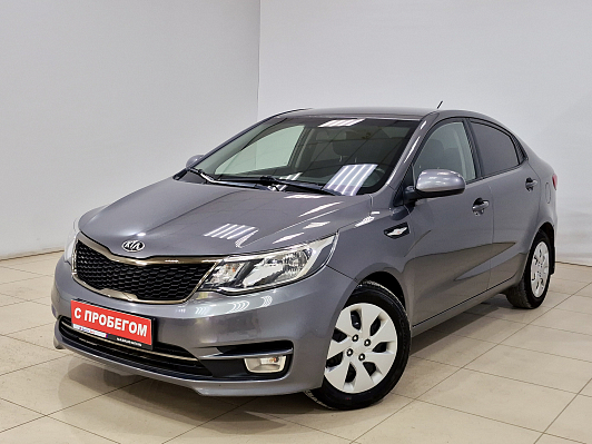 Kia Rio Luxe, 2016 года, пробег 109854 км