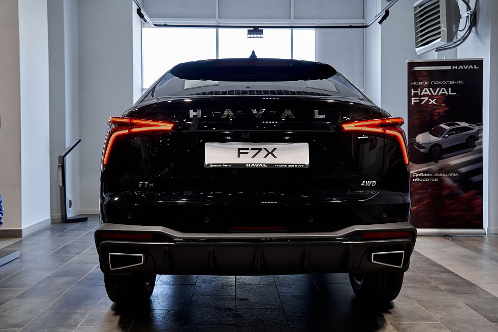 Haval F7x Техно +, черный