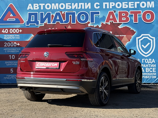 Volkswagen Tiguan Exclusive, 2017 года, пробег 127884 км