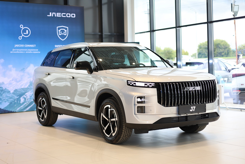 Jaecoo J7 Ultimate, серебряный