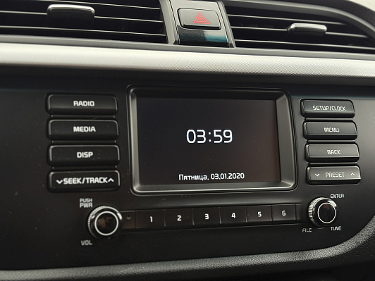 Kia Rio Classic, 2020 года, пробег 87501 км