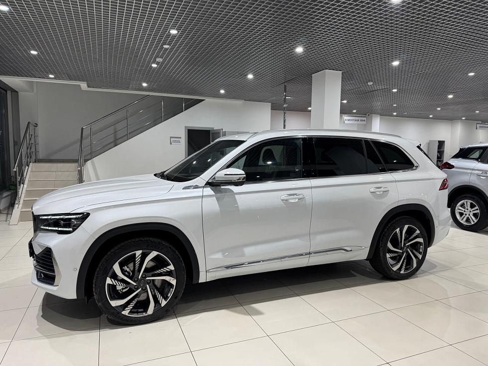 Geely Monjaro Flagship, белый